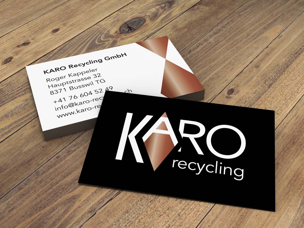Visitenkarte KARO Recycling GmbH